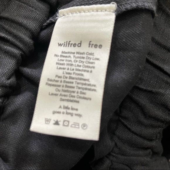 Wilfred Free Harulia High Waisted Linen Shorts - Picture 5 of 6